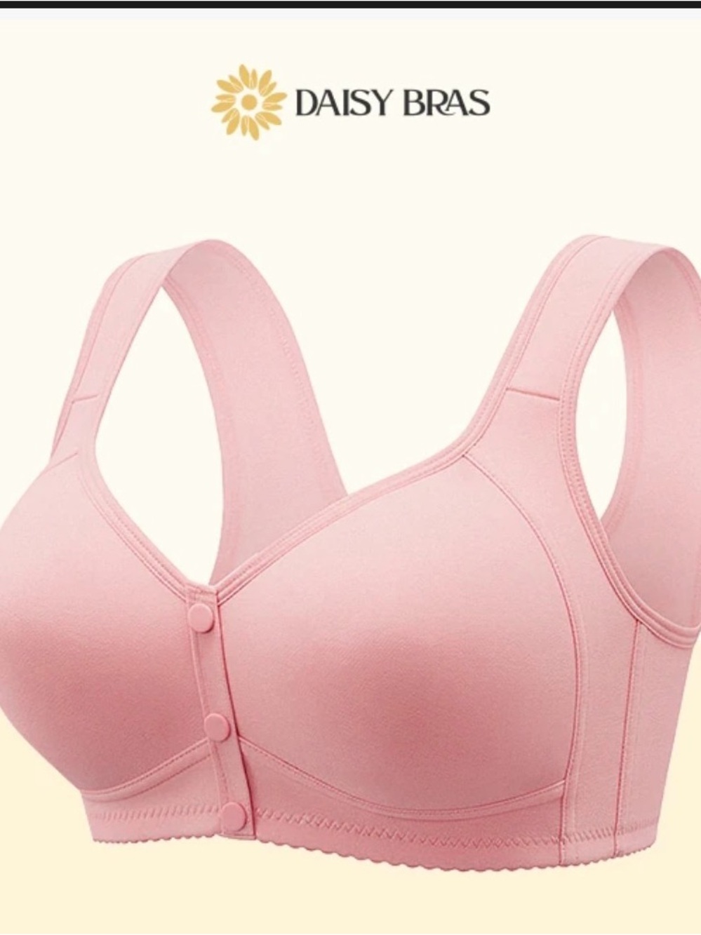NWT Front Closure Daisy Bra